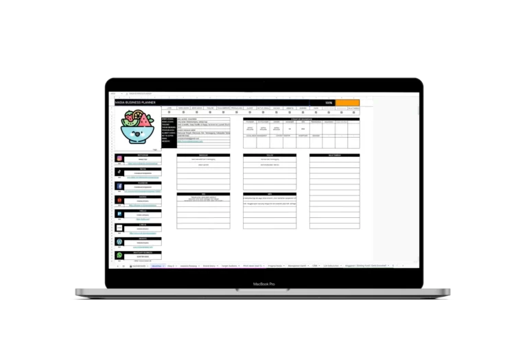 Sheet Identitas